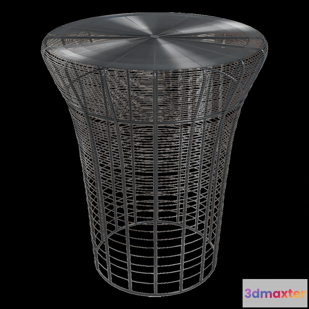 1614039 - Gan Rugs  - High stool Aram 3D Max