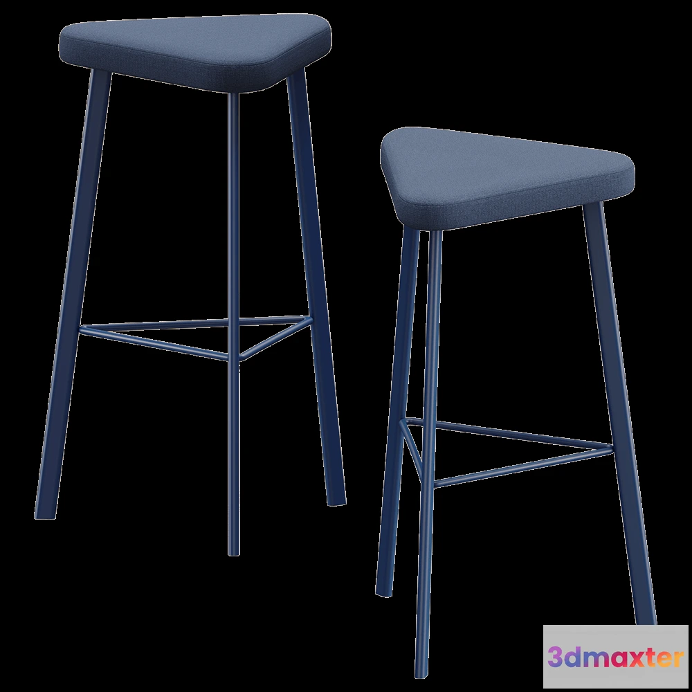 1614057 - Innova  - Bar stool Ness 1 1 3D Max