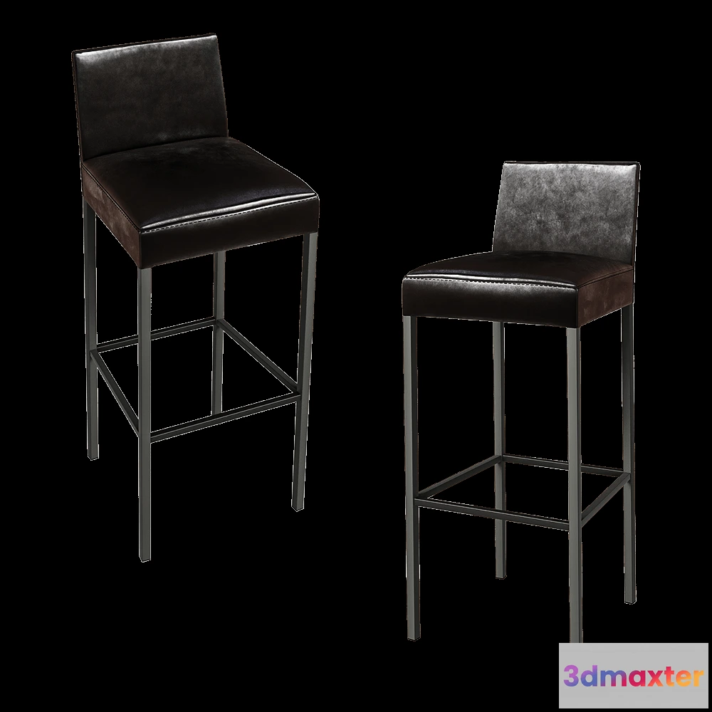 1614069 - KFF - Counter stool Texas 3D Max