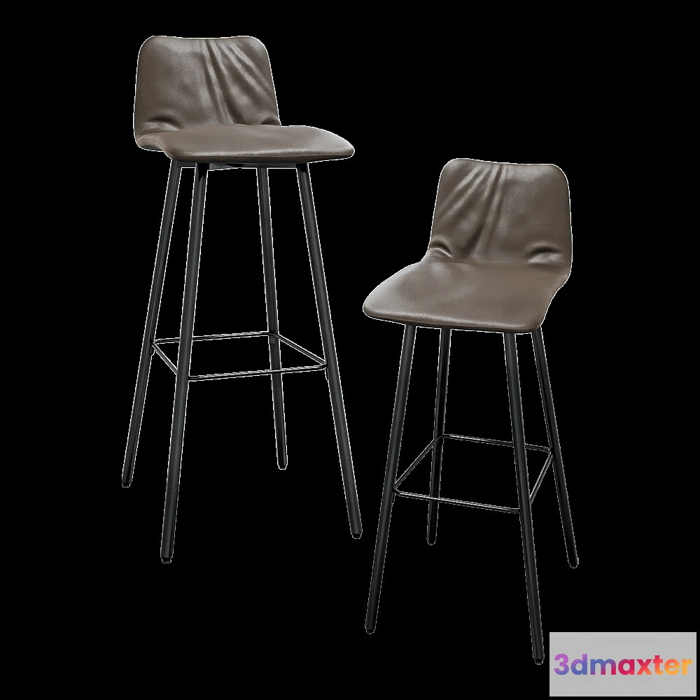 1614071 - KFF - Bar stool Maverick Casual 3D Max