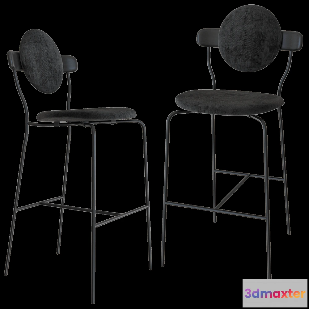 1614081 - La Chance - Barstool PLANET 3D Max