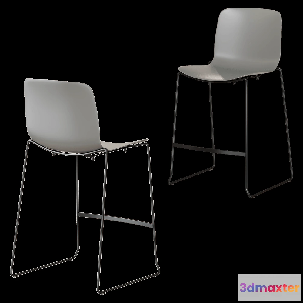 1614105 - m. artedesign  - Bar stool Alfa-H 3D Max