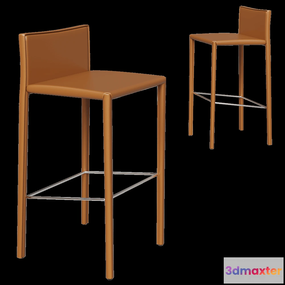 1614113 - Milani  - Stool Venice 3D Max