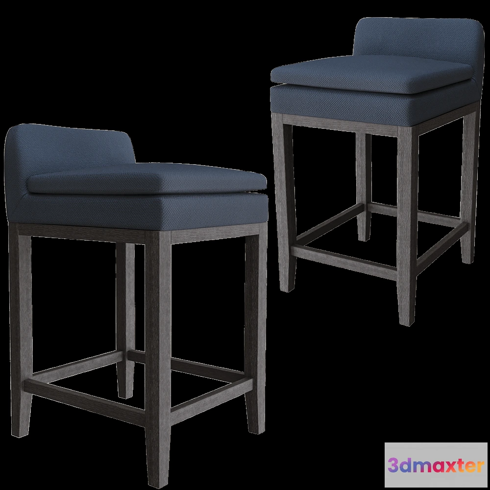1614149 - Modenature - Barstool FRANK LOUNGE 3D Max