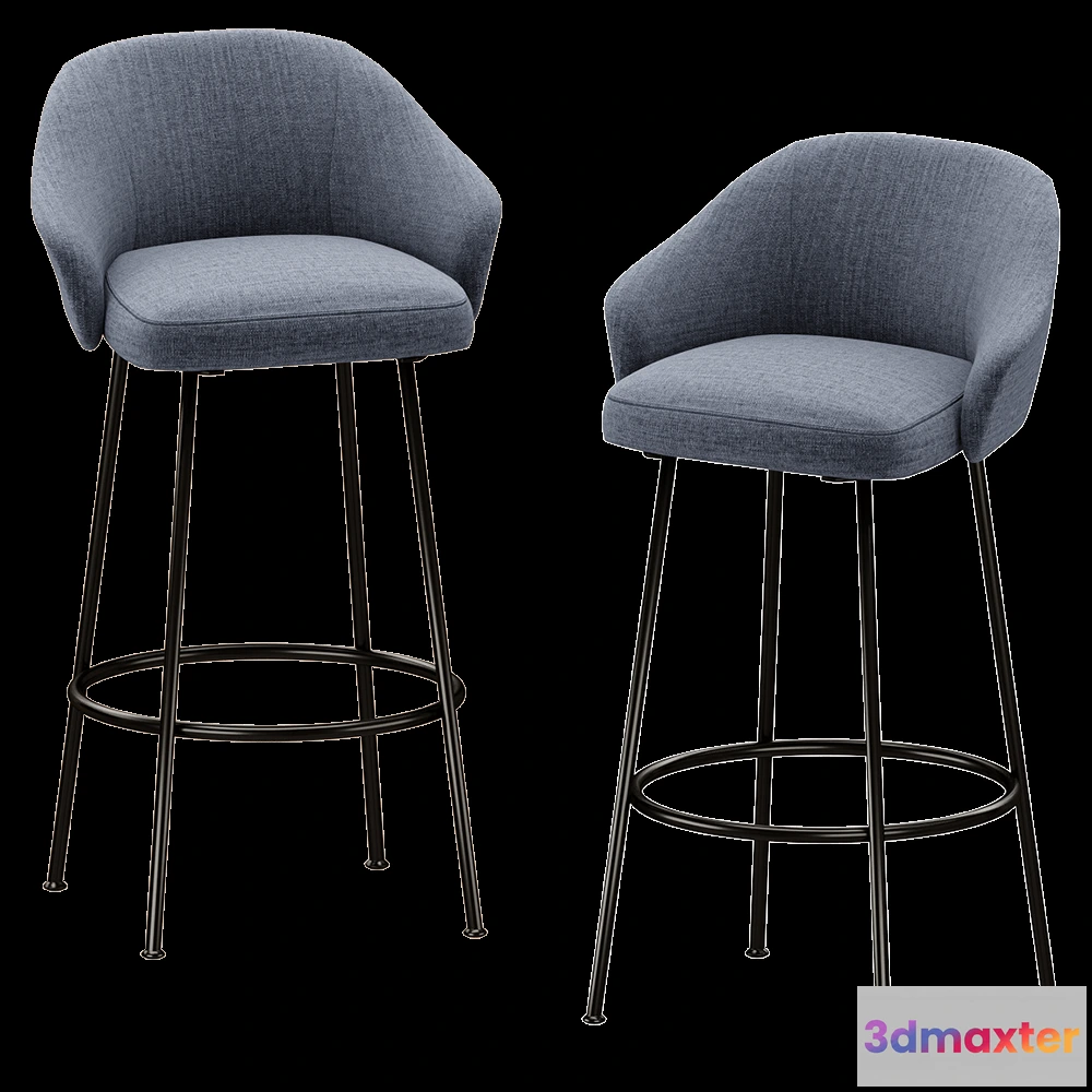 1614219 - Saba  - Stool Isabelle 3D Max