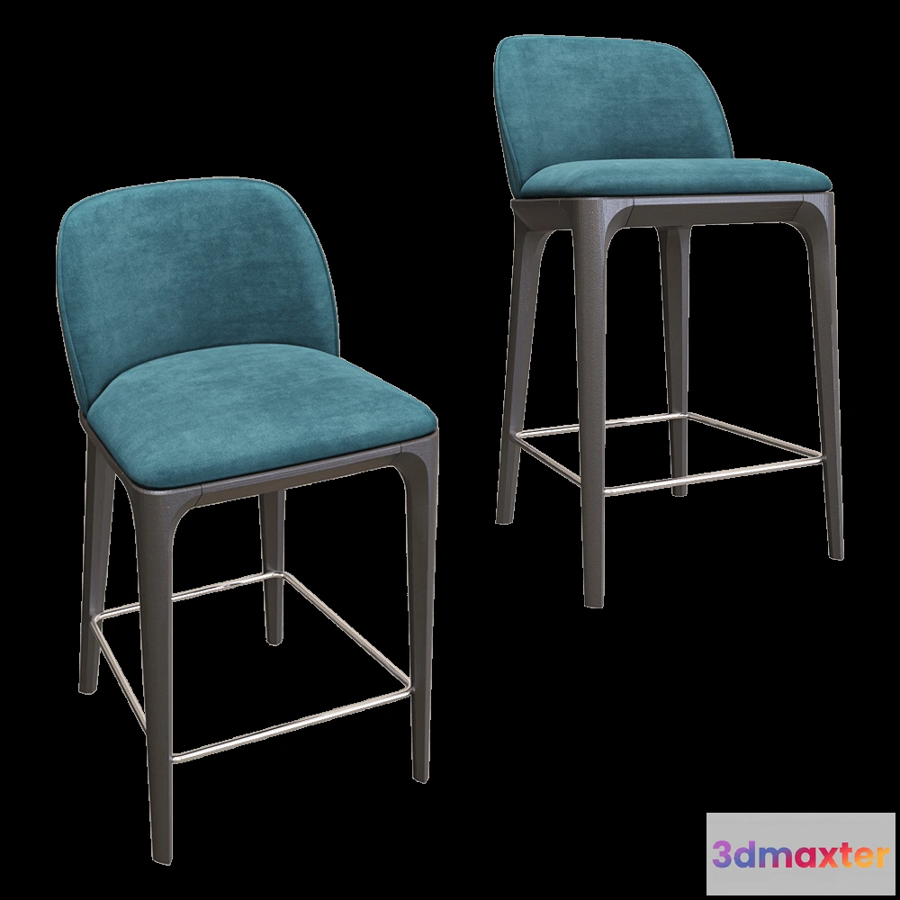 1614229 - Si Lounge  - Bar stool Play 3D Max