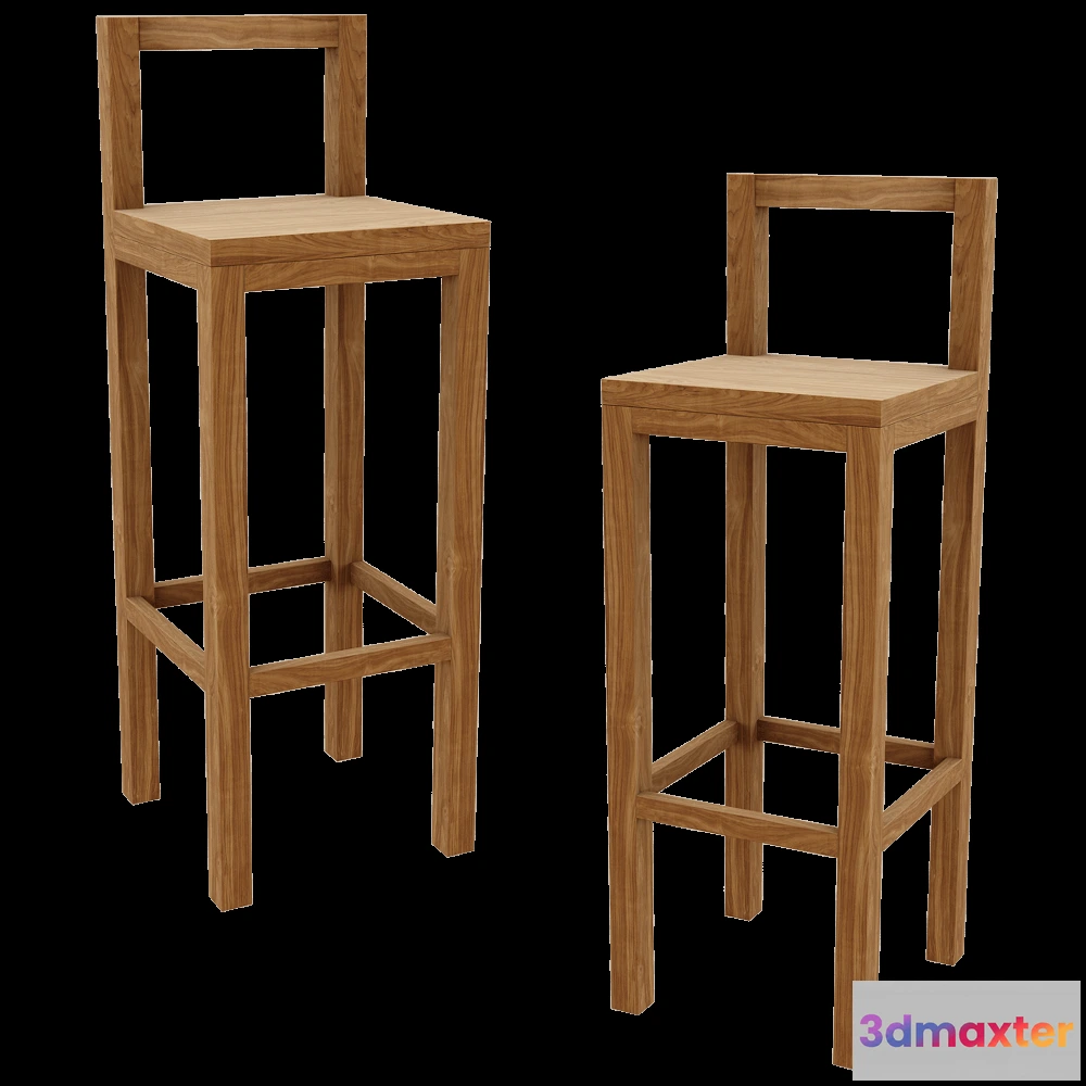 1614231 - SIJU - Barstool no. 0049 3D Max