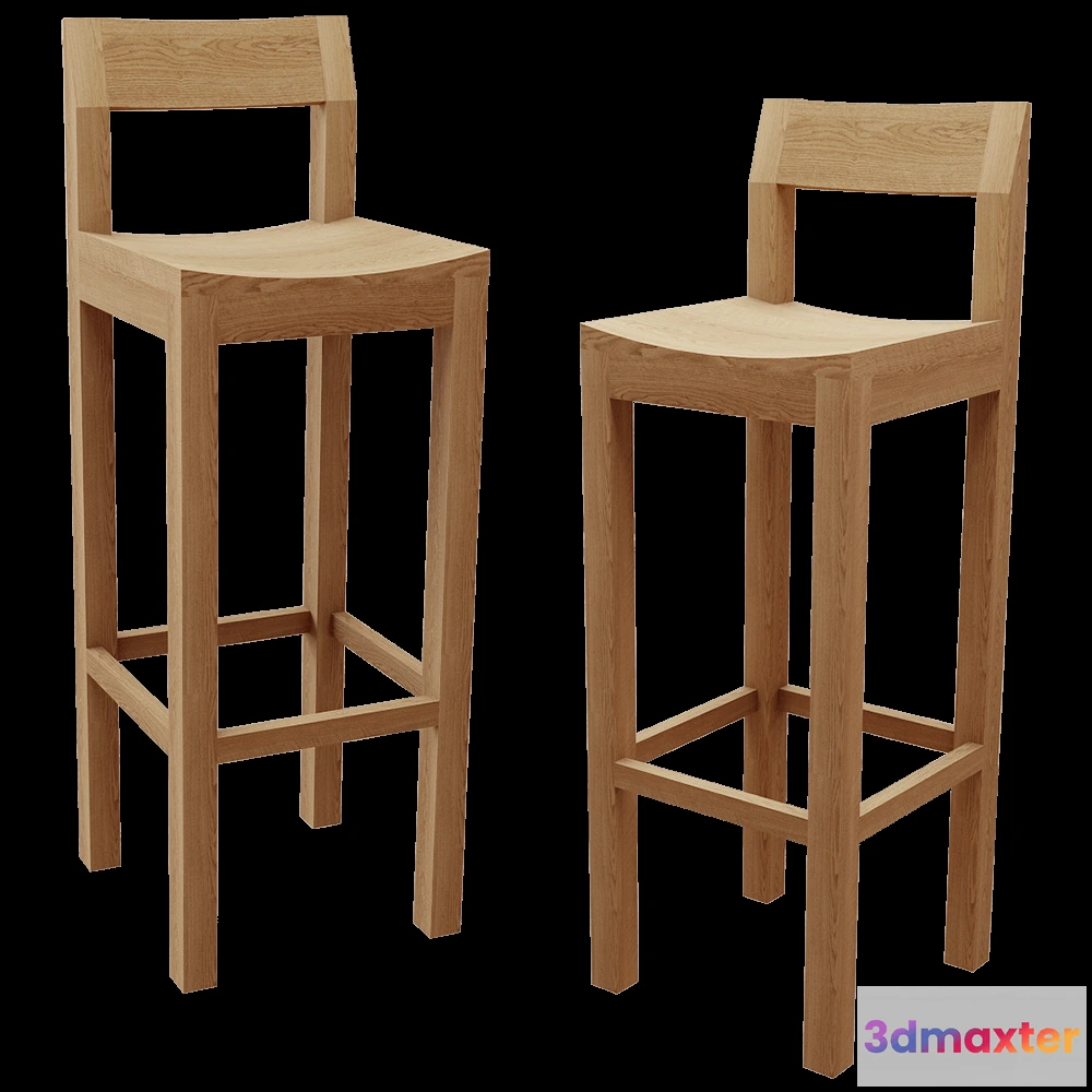 1614233 - SIJU - Bar stool no. 0010 3D Max