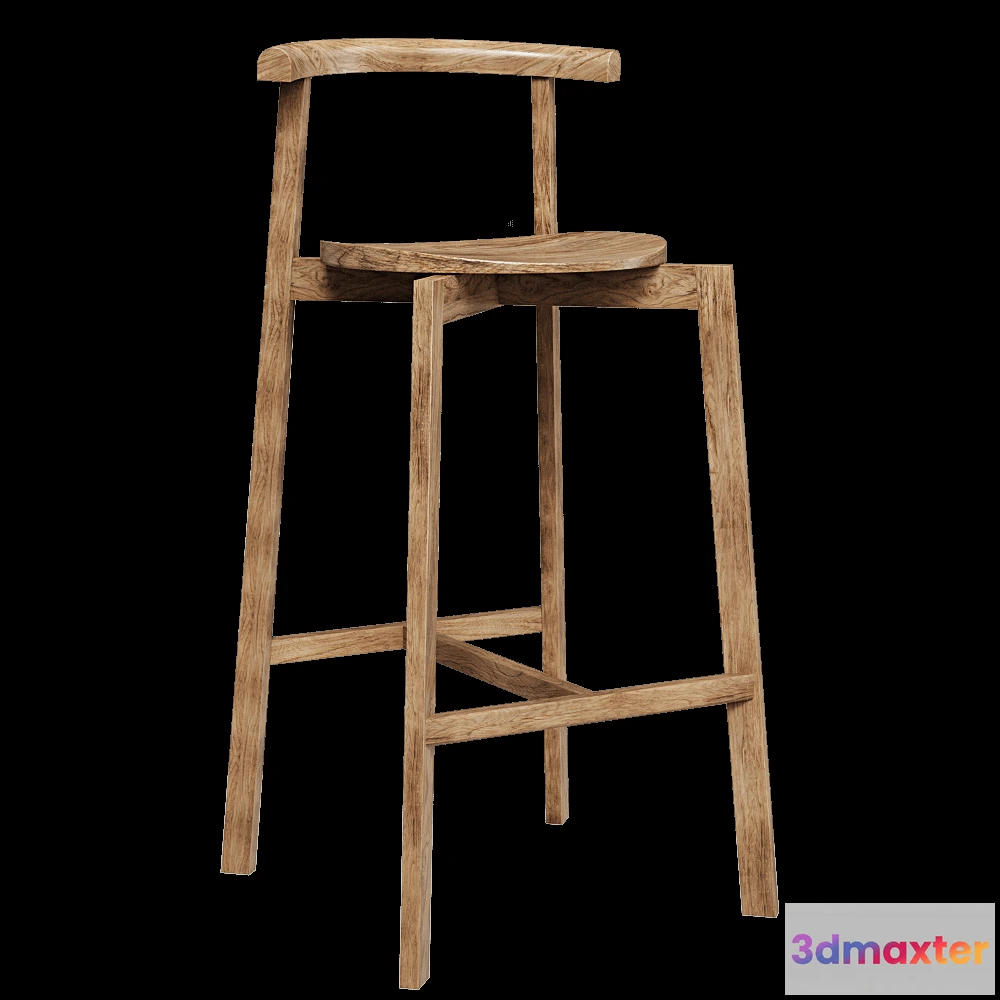 1614237 - SIJU - Bar stool No. 0067 3D Max