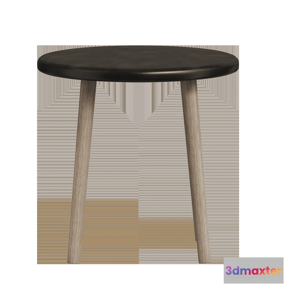 1614251 - Stolab - Stool Miss Button upholstered 3D Max