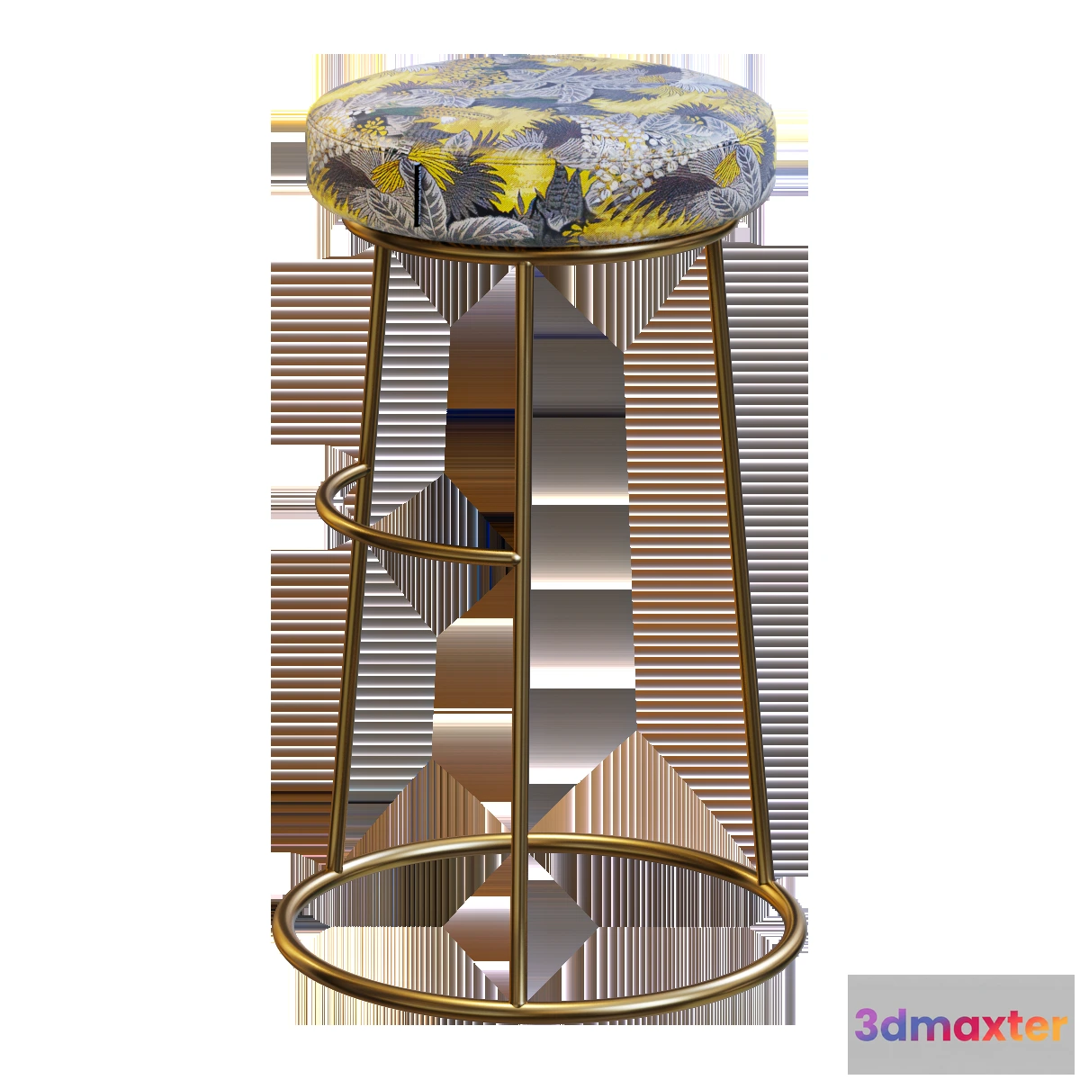 1614255 - StoreForHome - Austin Tropical bar chair 3D Max