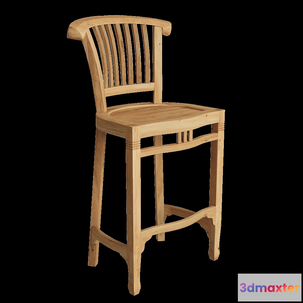 1614261 - Teak House - Chair Big 3D Max