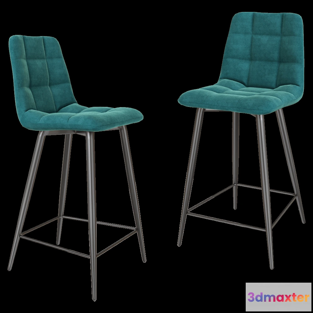 1614269 - Top concept - Semi-bar chair Uno 3D Max