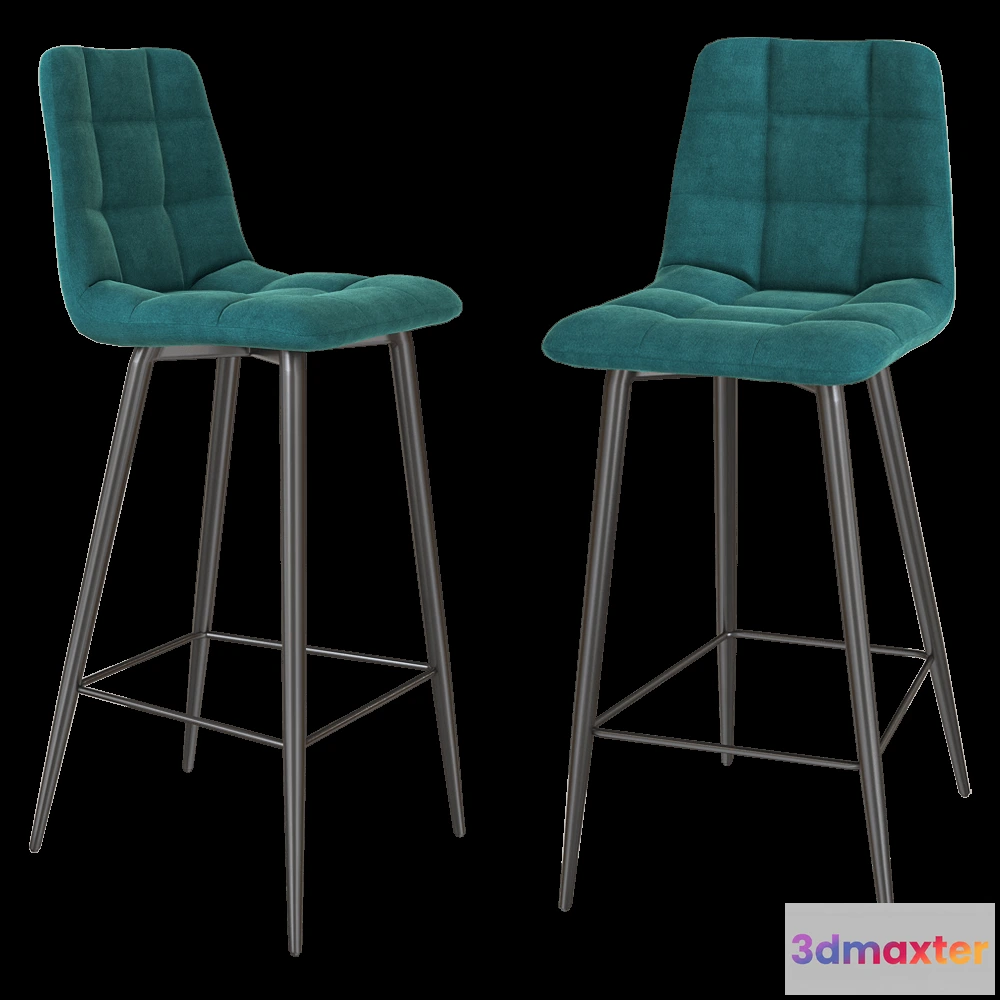 1614271 - Top concept - Semi-bar chair Uno 3D Max