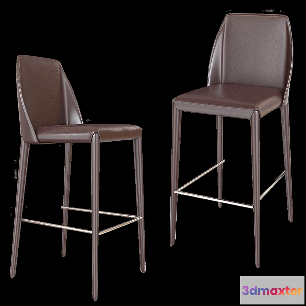 1614277 - Top concept - Semi-bar chair Martin 3D Max
