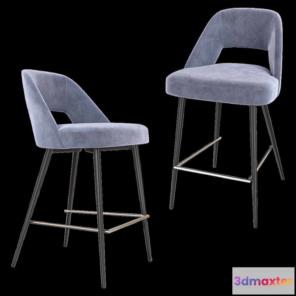 1614283 - Top concept - Semi-bar chair Dante 3D Max