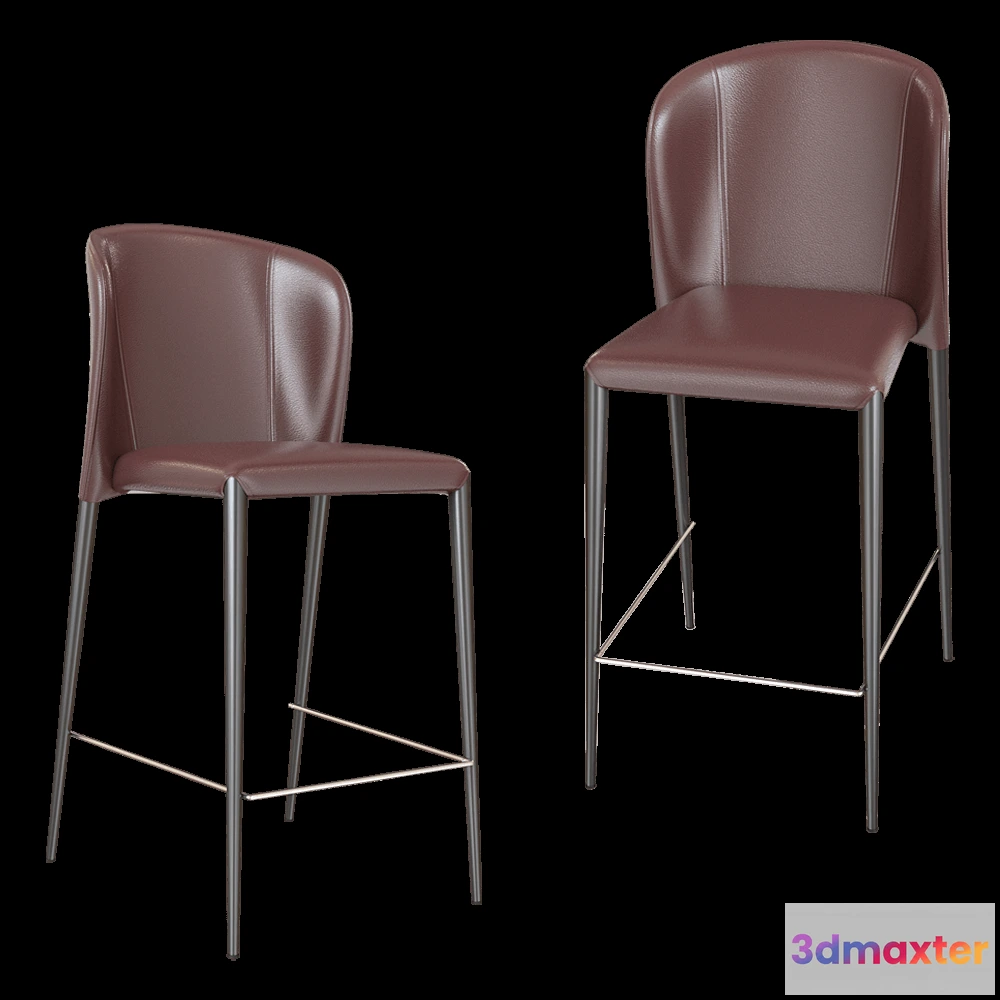 1614291 - Top concept - Semi-bar chair Albert 3D Max