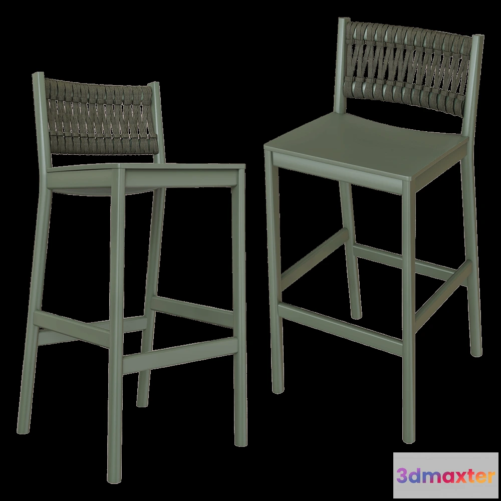 1614293 - TrabÀ - Bar stool Julie IN 0028 3D Max