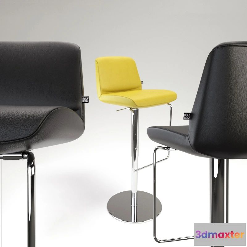 1614433 - furniture - Bar chair Rolf Benz sinus 3D Max