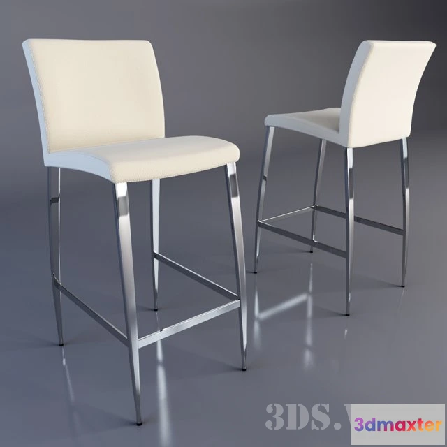 1614483 - furniture - Bar stool 3D Max