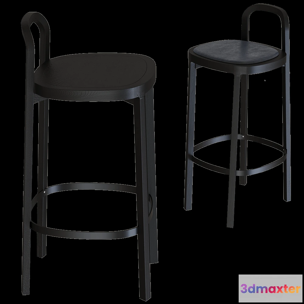 1614557 - Woodnotes - Barstool Siro 75 3D Max