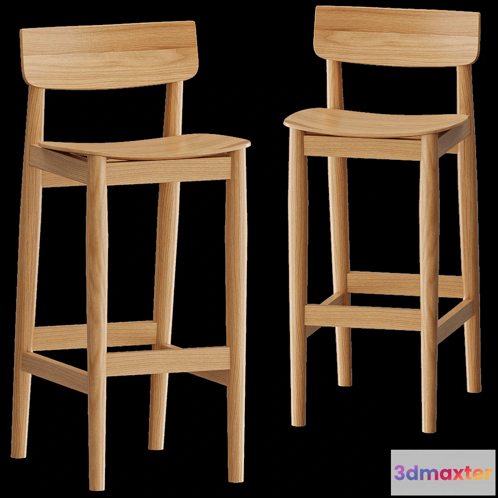 1614561 - Yaratam Design  - Bar stool Abiy 3D Max