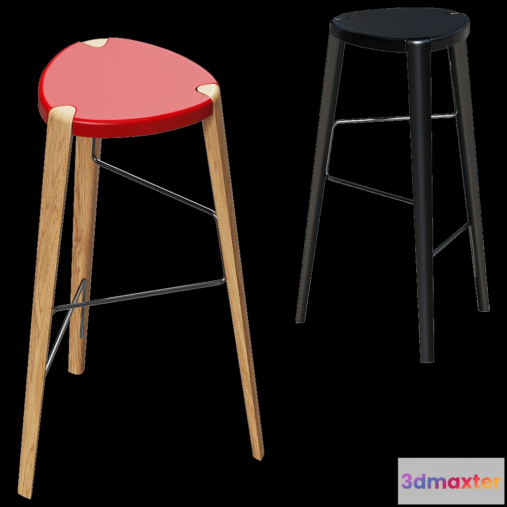 1614567 - Zilio Aldo & C. - Bar stool Sputnik 3D Max