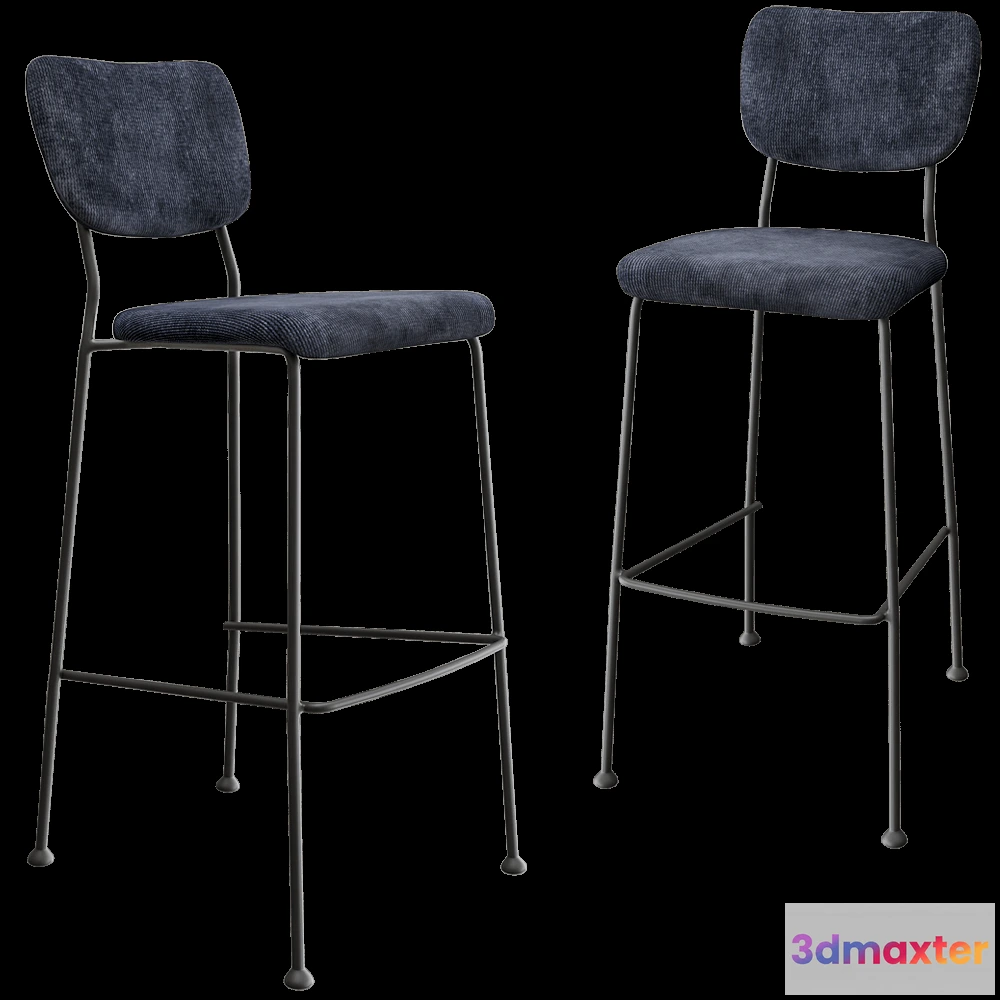 1614587 - Zuiver Group - Bar stool Benson 3D Max