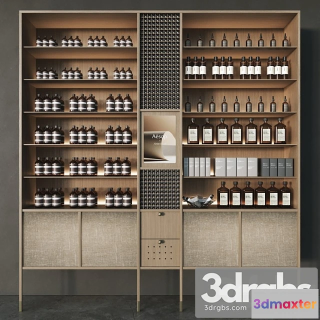 1002334 - Cosmetic Set With Chest Of Drawers And Shelves 2