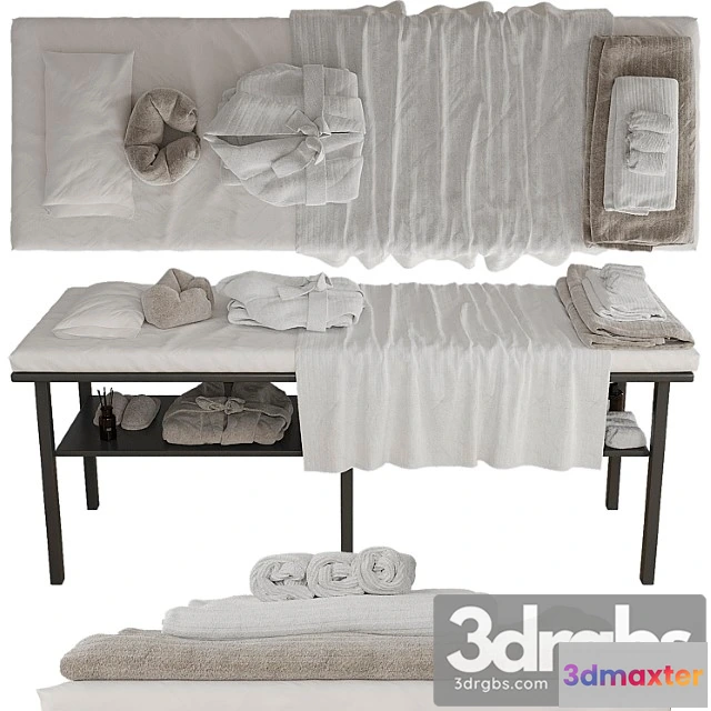 1056172 - Massage table with decor 3