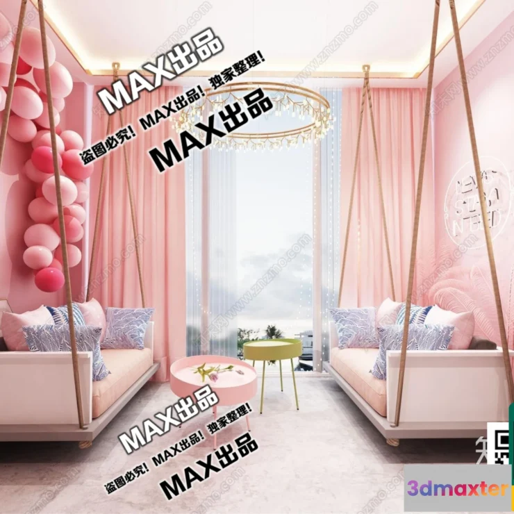 1247564 - BEAUTY SALON - VRAY  CORONA - 3D MODEL - 4906