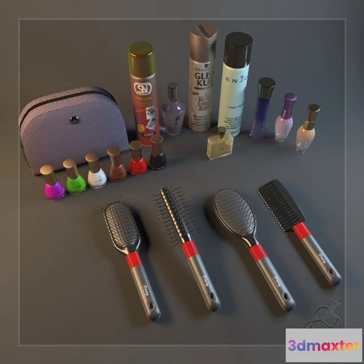 1266997 - SRG Wooman Accessories 3D Max