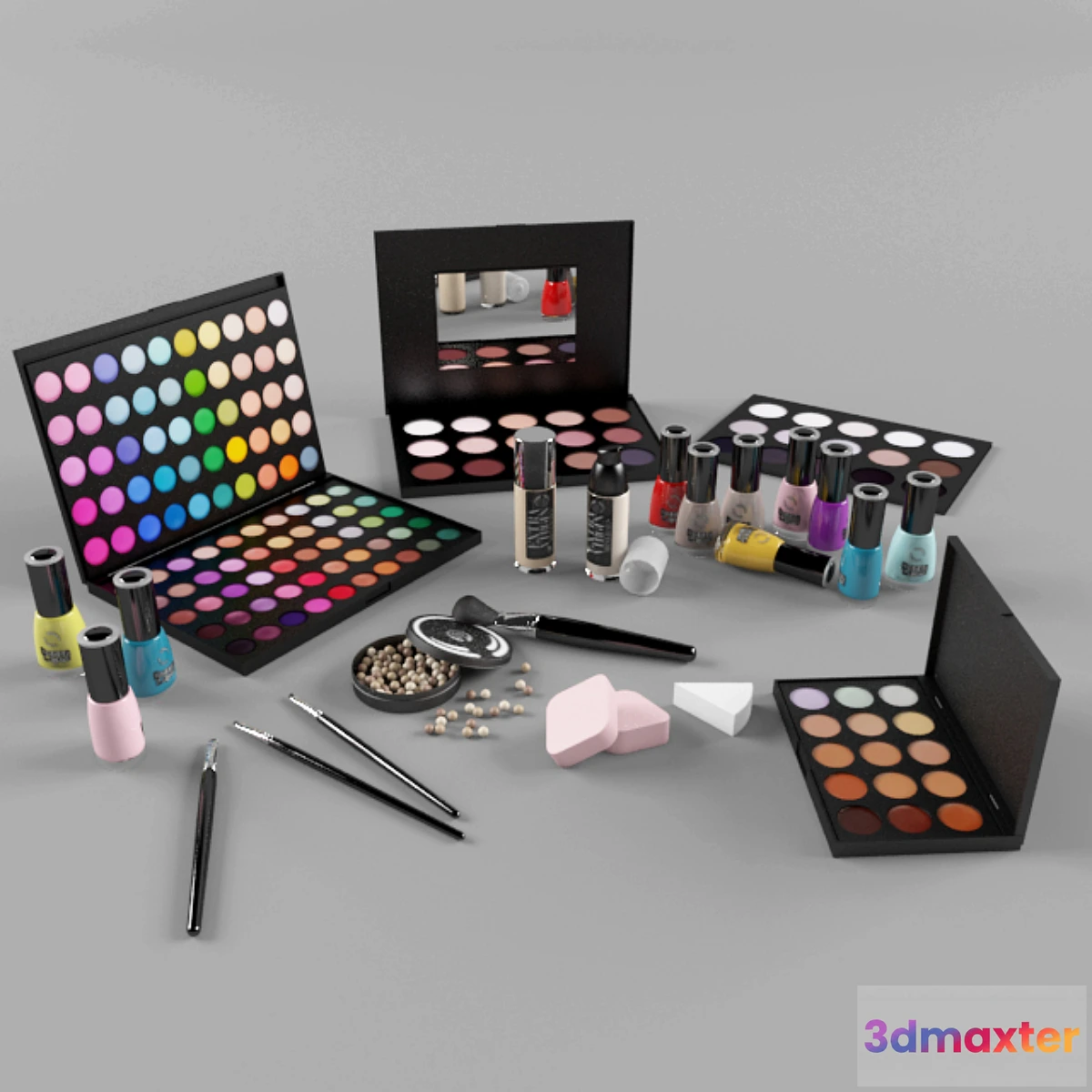 1267376 - Makeup set 3D Max