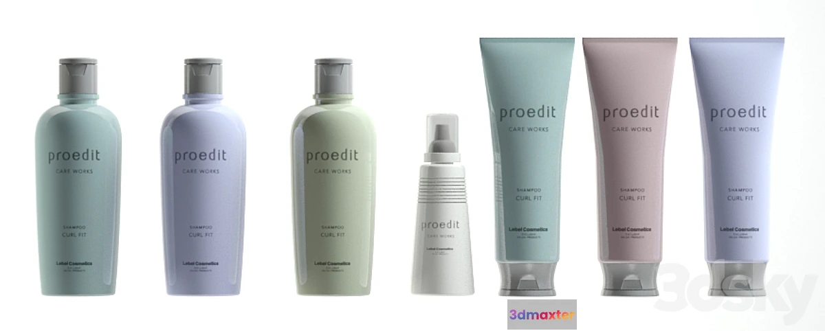 1268680 - Bathroom set 3D Max