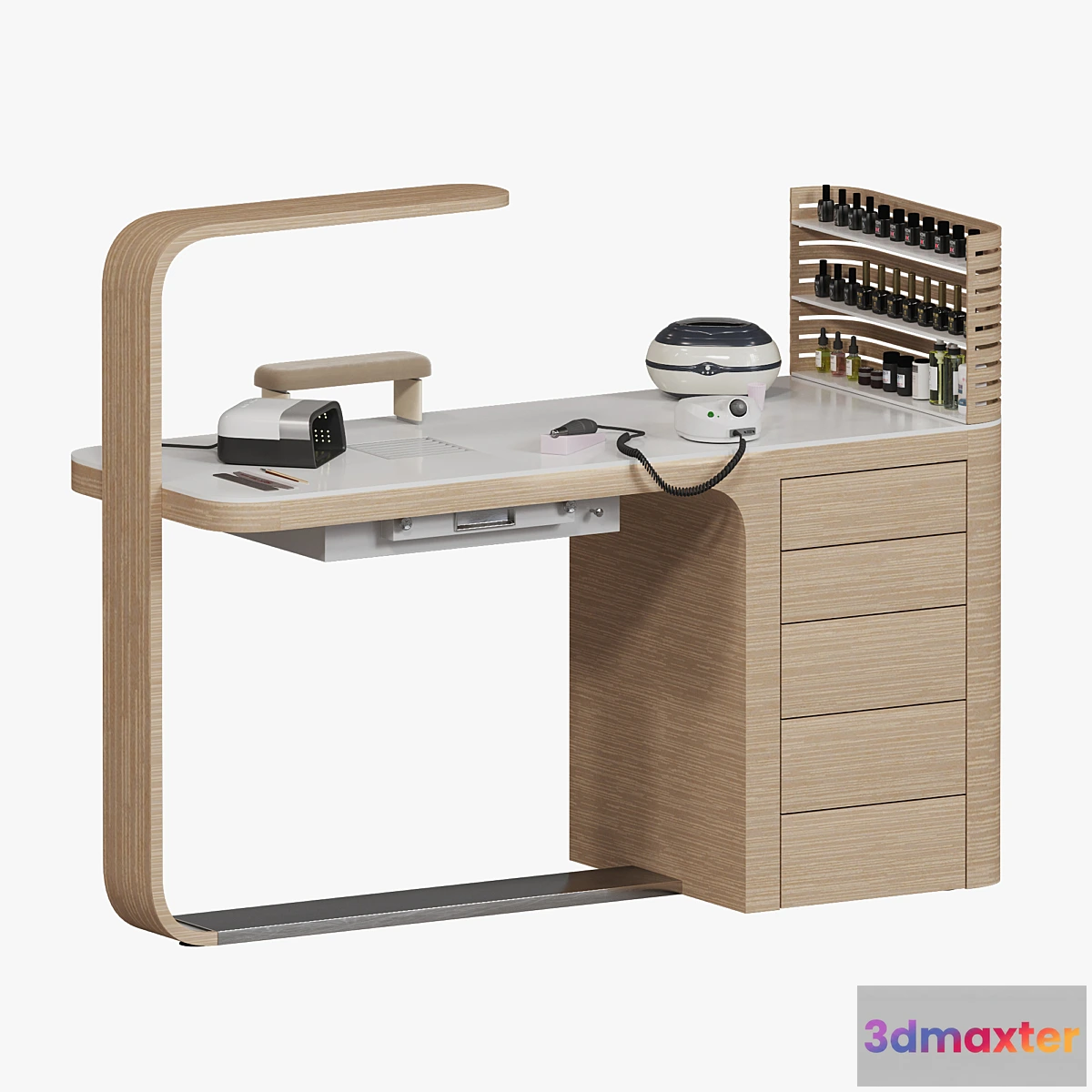 1309799 - Nilo HIBISCUS Manicure table 3D Max