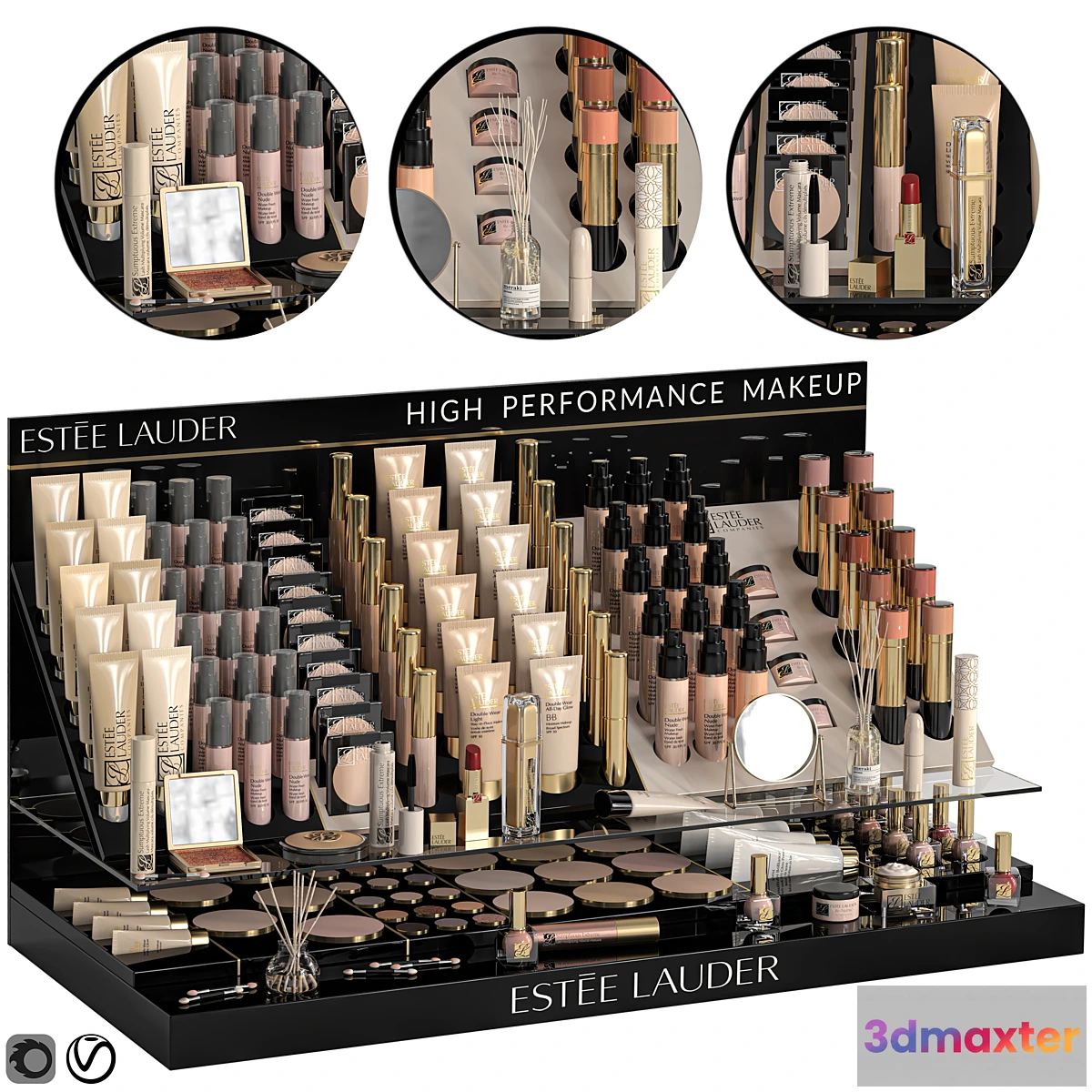 1329668 - Makeup stand 02 - No.2 3D Max