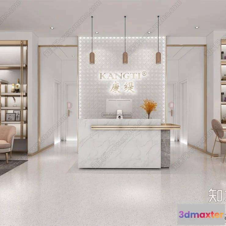 1373963 - Spa And Massage - 3D Interior Scene - 3D Models - 059 3D Max