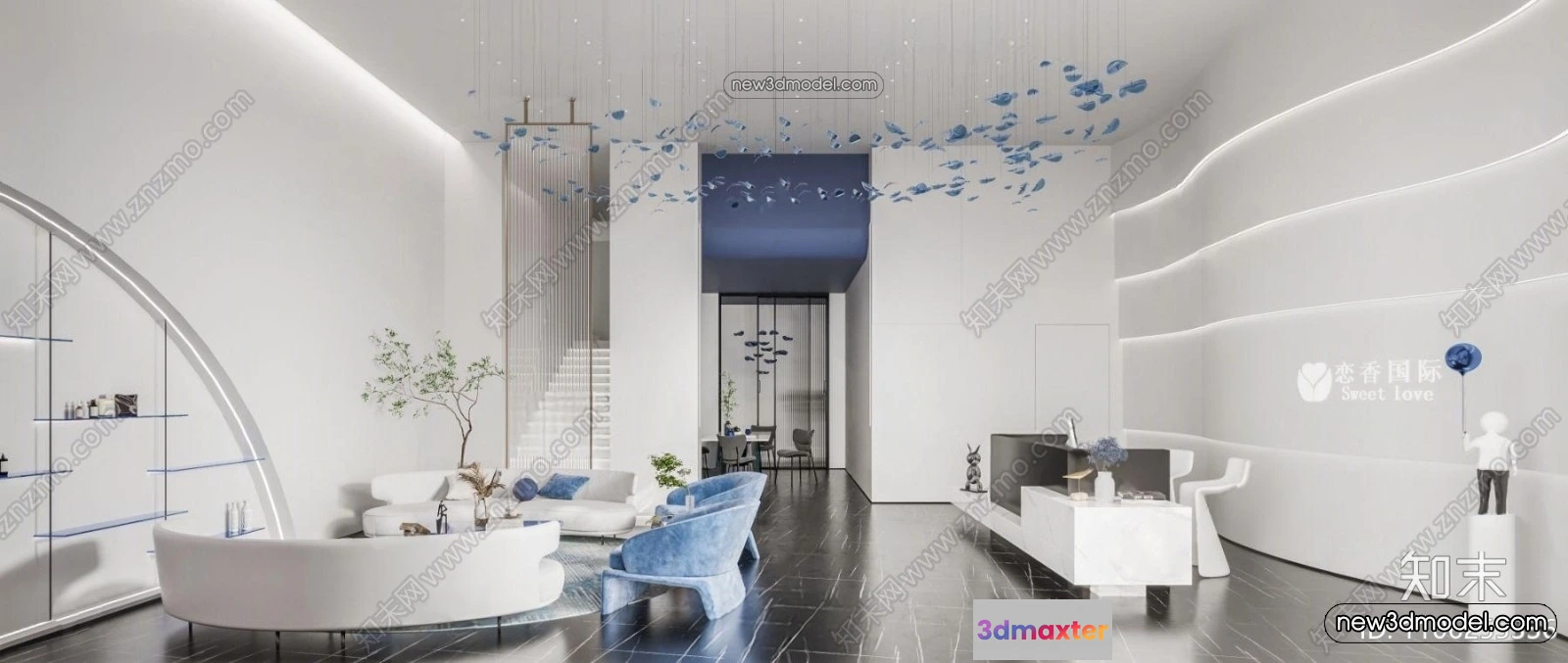 1375391 - Spa And Massage - 3D Interior Scene - 3D Models - 080 3D Max