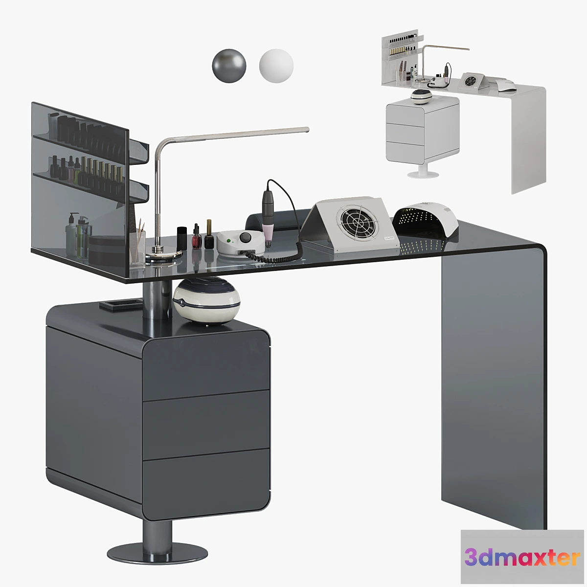 1411060 - Mano Manicure table 3D Max