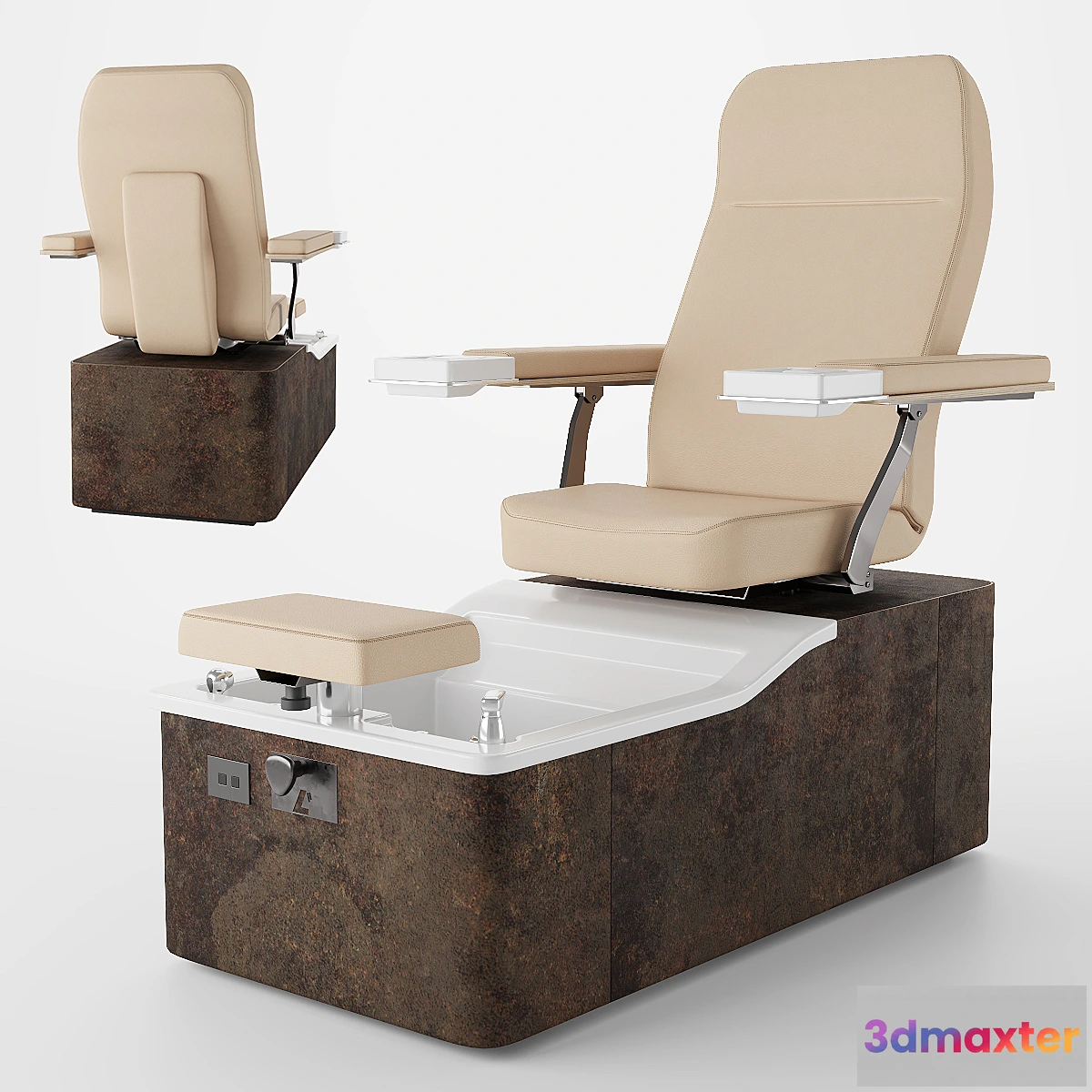 1460550 - Capri Pedi Spa 3D Max
