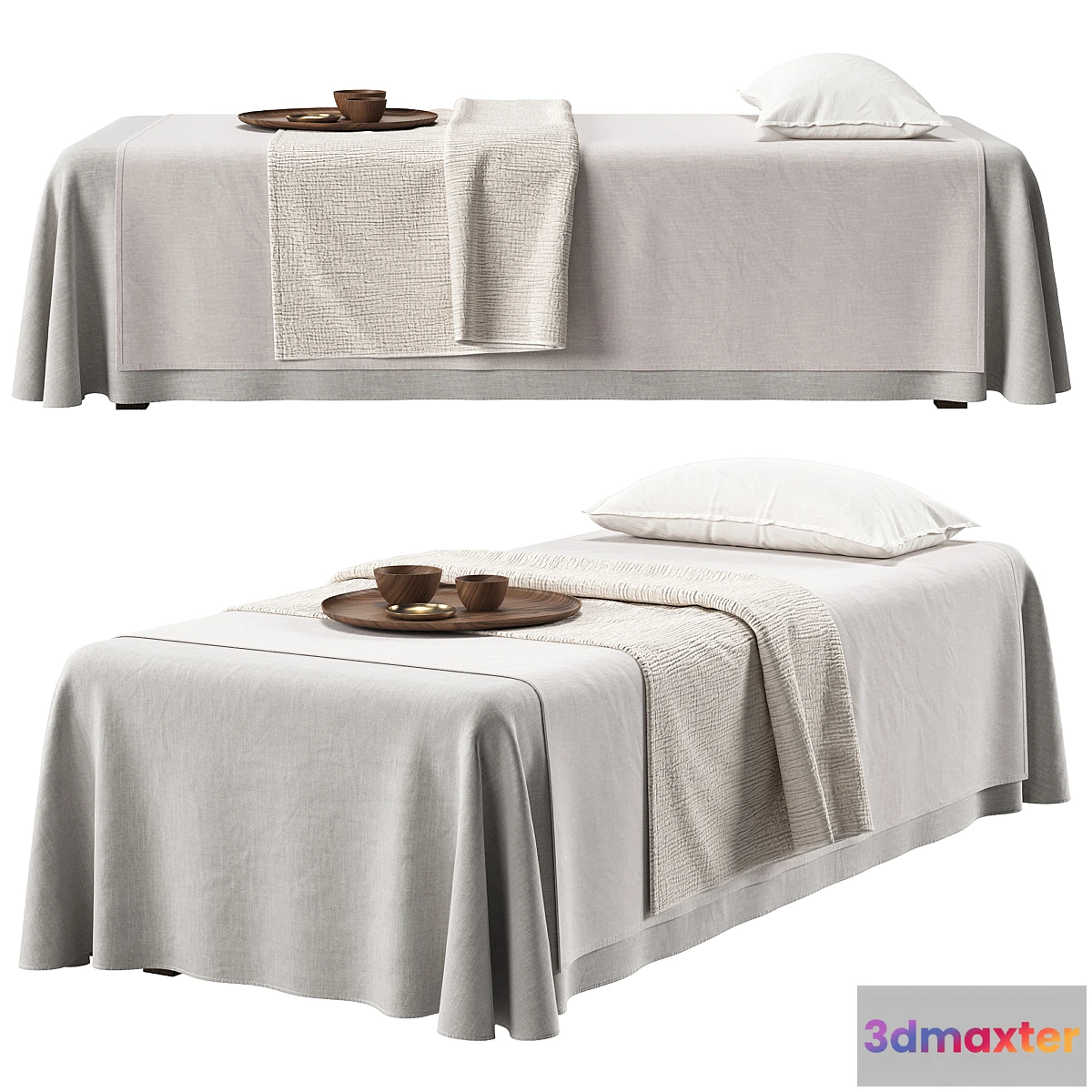 1471400 - Spa Massage Table 3D Max