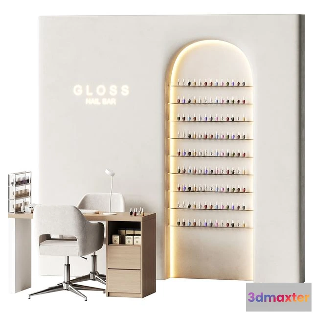1554331 - Manicure salon 3 3D Max