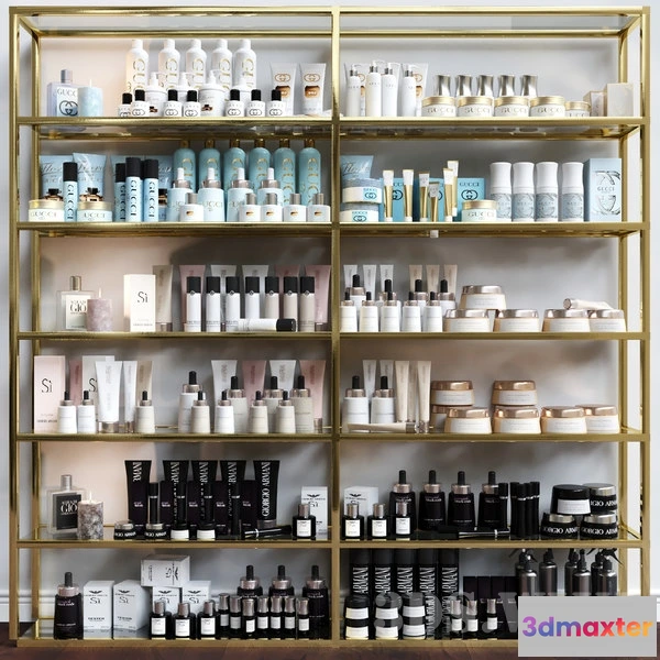 1663778 - other-models - Premium cosmetics set 3D Max