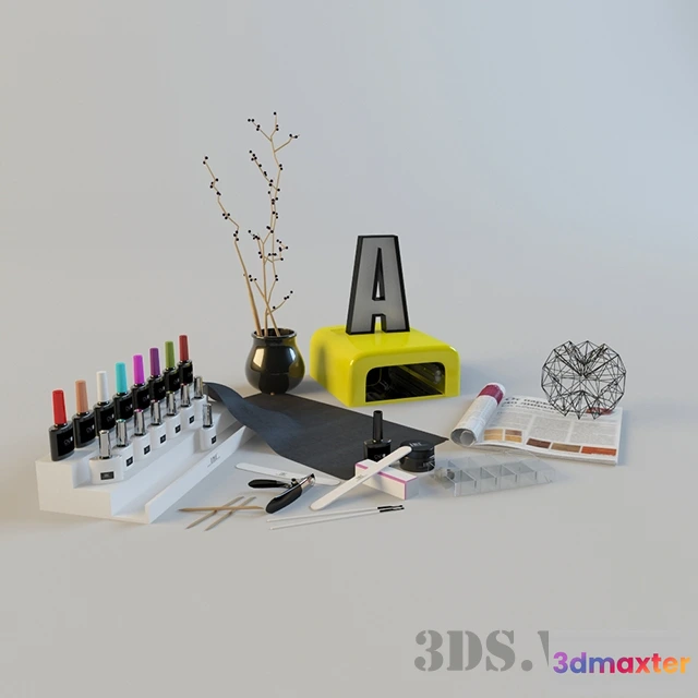 1663790 - other-models - Manicure set 3D Max