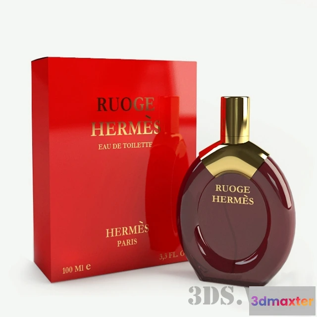 1663816 - other-models - Rouge Hermes perfume 3D Max