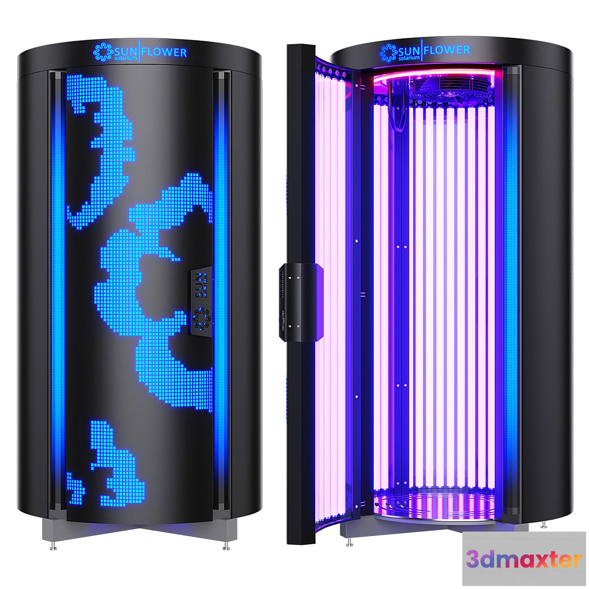 569572 - Vertical tanning bed of Sunflower V50