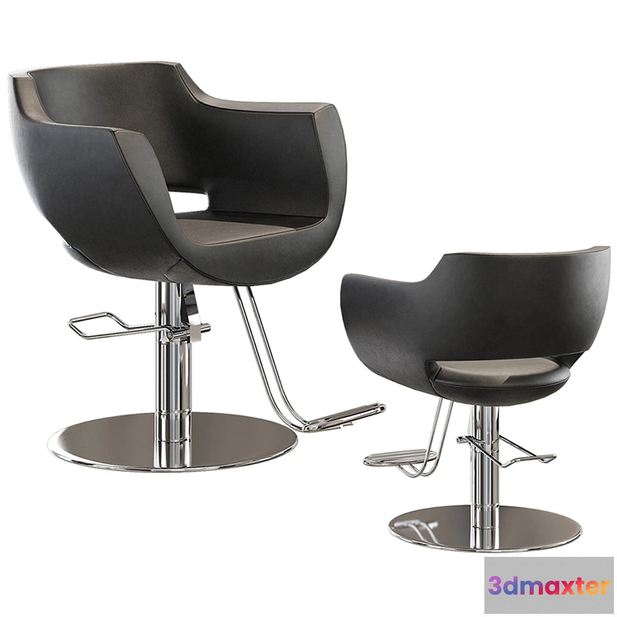 754361 - Clust Full Color Roto styling salon chair