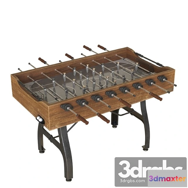 1002502 - Vintage Industrial Foosball Table 2