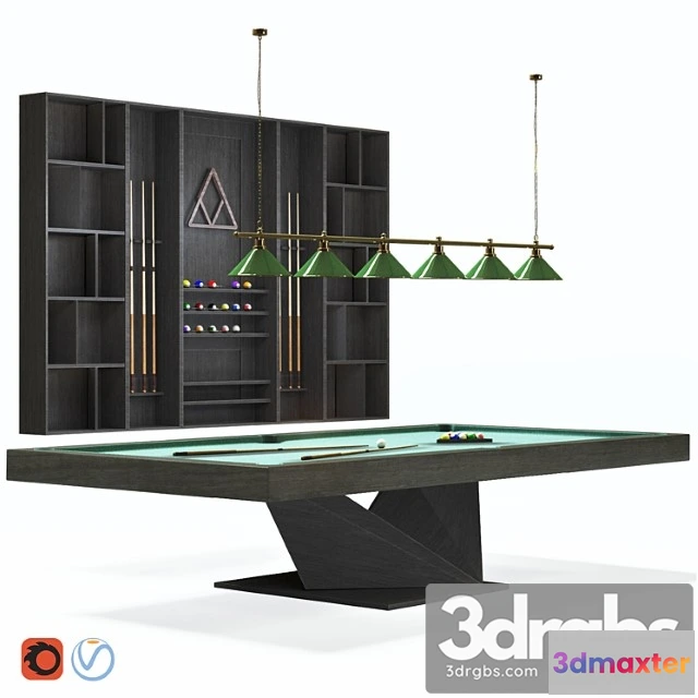 1056212 - Billiard room set