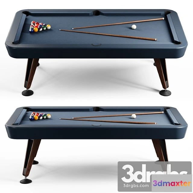 1056222 - Rs barcelona diagonal american 7ft indoor pool table